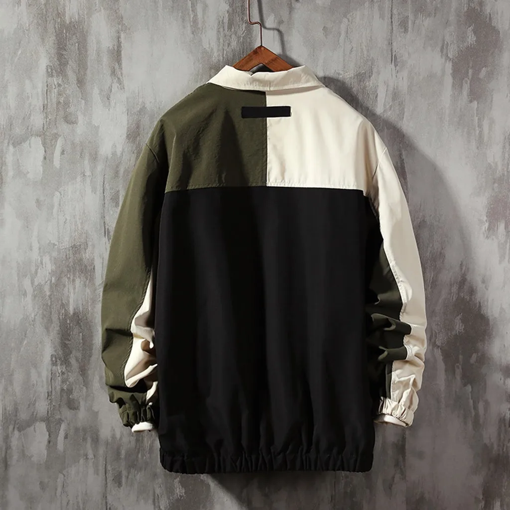 Men's New Style Fashion Large-Size Stitching Coat Fashion Stitched Collar Coat Clothing US Size Up To 3XL Hip Hop Slim Fit Pilot
Men's New Style Fashion Large-Size Stitching Coat Fashion Stitched Collar Coat Clothing US Size Up To 3XL Hip Hop Slim Fit Pilot