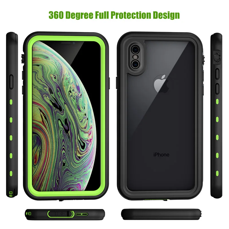 Shellbox IP68 Waterproof Phone Case for Apple iPhone 11 X XR XS Max Case Water Proof Cover for iPhone 11 Pro Max Waterproof case
Shellbox IP68 Waterproof Phone Case for Apple iPhone 11 X XR XS Max Case Water Proof Cover for iPhone 11 Pro Max Waterproof case