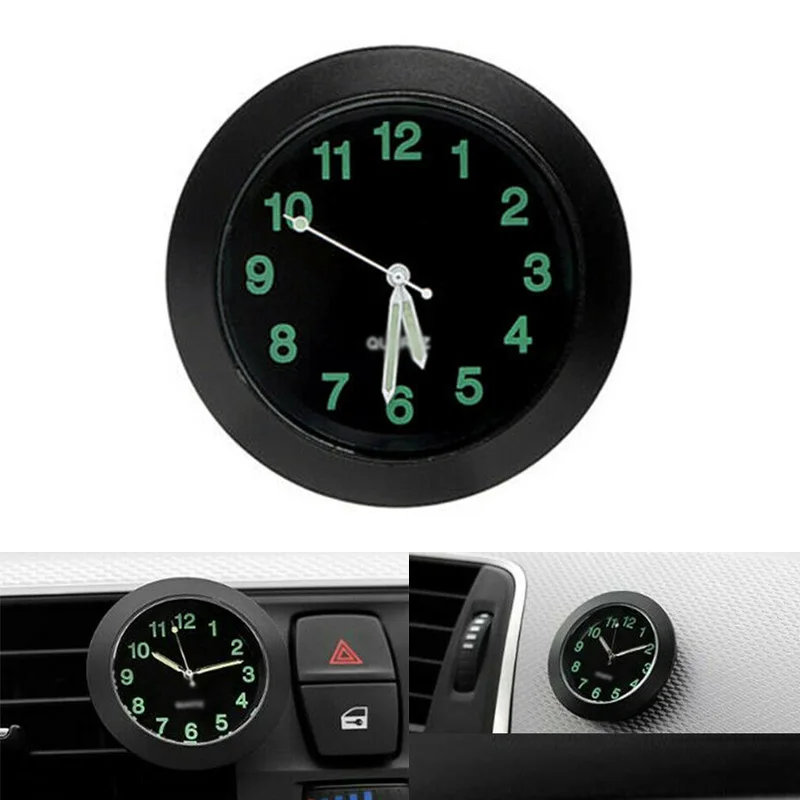 Mini Car Clock Luminous Air Vent Clip Clock Interior Quartz Analog Watch Decor Auto Replacement Parts
Mini Car Clock Luminous Air Vent Clip Clock Interior Quartz Analog Watch Decor Auto Replacement Parts