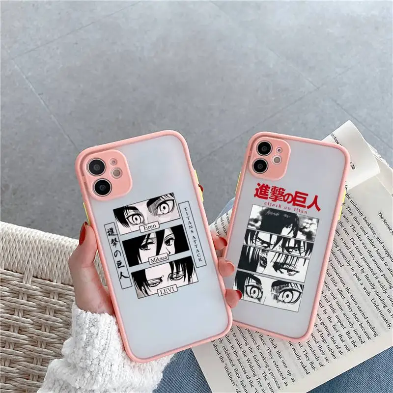 attack on titan japan anime Phone Case matte transparent For iphone 7 8 11 12 13 plus mini x xs xr pro max cover
attack on titan japan anime Phone Case matte transparent For iphone 7 8 11 12 13 plus mini x xs xr pro max cover