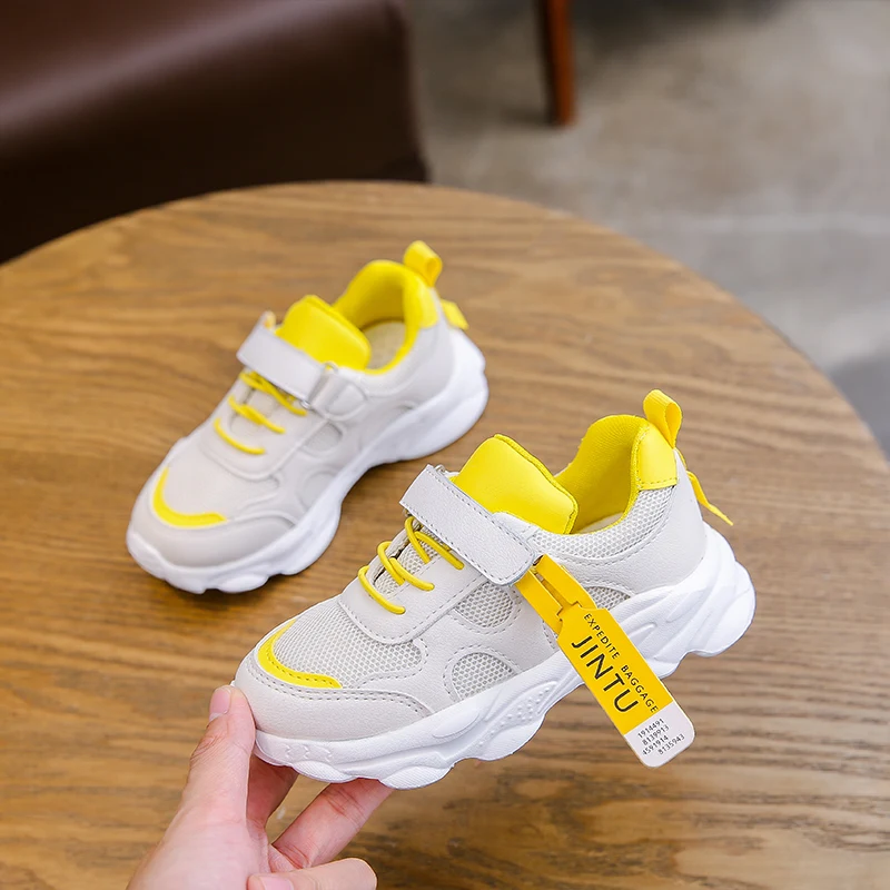 Children's Sports Shoes Damping Sneakers Kids Boys Shoes Mesh Running Girls Student Breathable Thick Bottom SH026
Children's Sports Shoes Damping Sneakers Kids Boys Shoes Mesh Running Girls Student Breathable Thick Bottom SH026