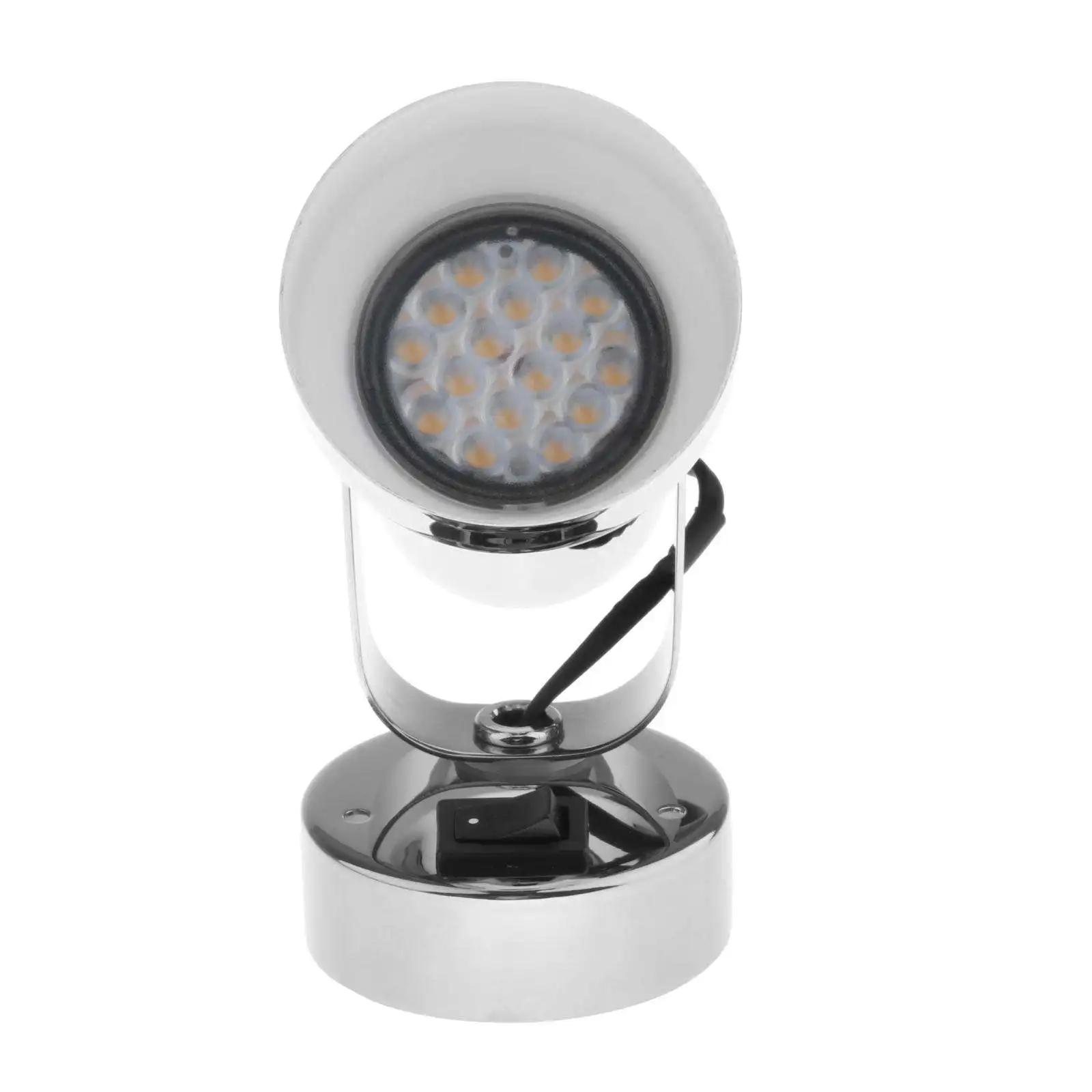 12V Marine Boat Interior LED Reading Light 3W RV Boat Camper Warm White Wall Lamp
12V Marine Boat Interior LED Reading Light 3W RV Boat Camper Warm White Wall Lamp