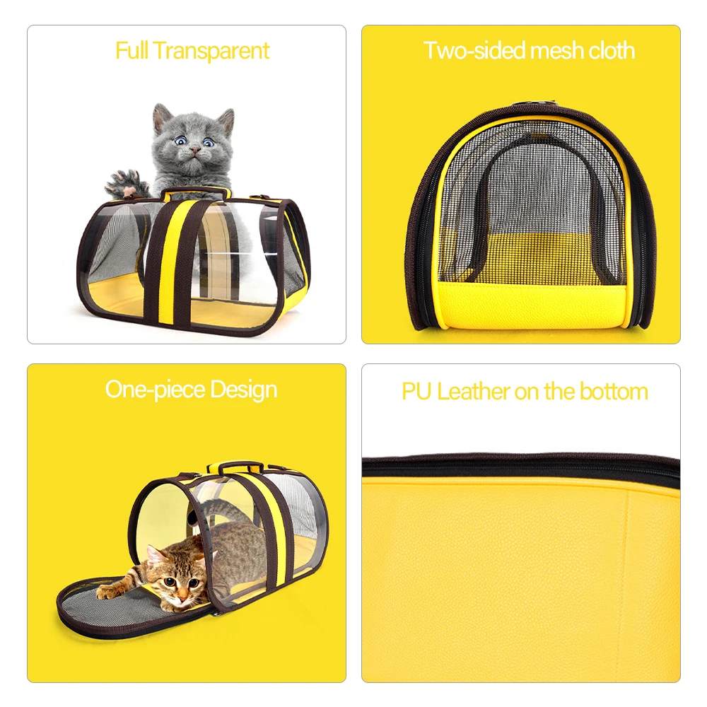 New Pet Backpack Carrier Visible Transparent Foldable Pet Handbag Carrier Cats Small Dogs Breathable Shoulder Pet Travel Carrier
New Pet Backpack Carrier Visible Transparent Foldable Pet Handbag Carrier Cats Small Dogs Breathable Shoulder Pet Travel Carrier