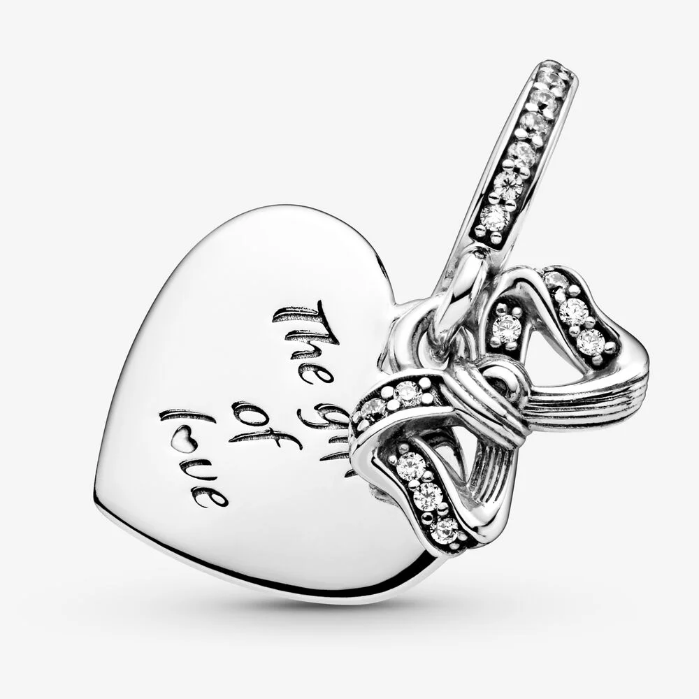 Bow Love Heart 925 Sterling Silver Fits Pandora Charms Bracelets for Woman Girl Beads Gifts for Women Bracelet and Necklace
Bow Love Heart 925 Sterling Silver Fits Pandora Charms Bracelets for Woman Girl Beads Gifts for Women Bracelet and Necklace