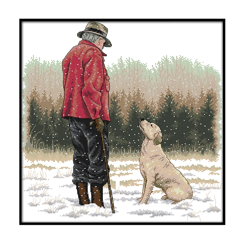 Наборы для вышивки крестиком с изображением старого человека и его собаки Joy Sunday, наборы для вышивки с рисунком, товары для вышивки, распрода...
Наборы для вышивки крестиком с изображением старого человека и его собаки Joy Sunday, наборы для вышивки с рисунком, товары для вышивки, распрода...