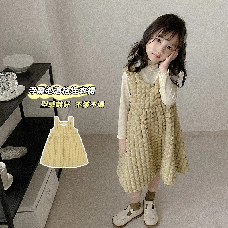 Dress Sleeveless Knee Length Pullover A-line Solid Regular Cotton New Fashion Simple Sweet Spring Autumn Children Girls
Dress Sleeveless Knee Length Pullover A-line Solid Regular Cotton New Fashion Simple Sweet Spring Autumn Children Girls