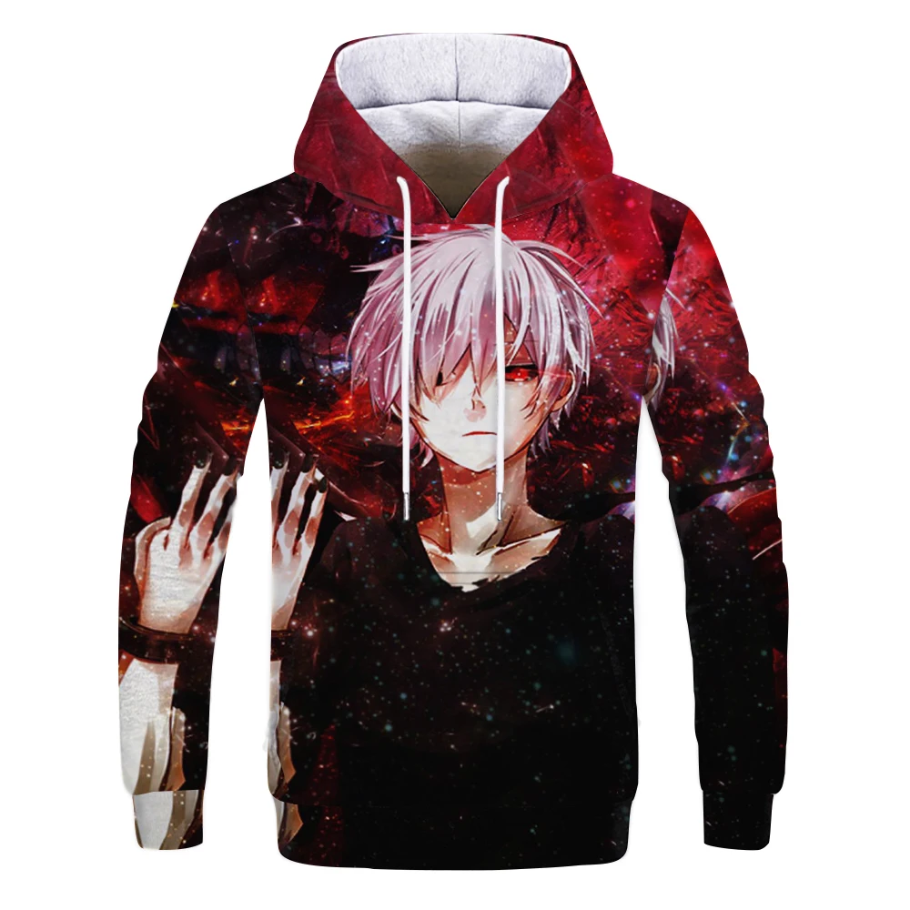 Tokyo Ghoul Hoodie, hot selling popular ultra-Dalian Hoodie, Harajuku 3D printing men's pullovers, ladies sweatshirts, streetwea
Tokyo Ghoul Hoodie, hot selling popular ultra-Dalian Hoodie, Harajuku 3D printing men's pullovers, ladies sweatshirts, streetwea