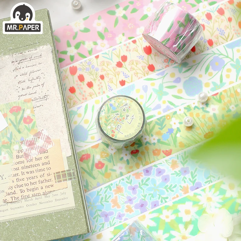 JIUMO 8 Designs Spring Garden Series Ins Style Creative Refreshing Natural PET Single Tape Decor Hand Account DIY Material
JIUMO 8 Designs Spring Garden Series Ins Style Creative Refreshing Natural PET Single Tape Decor Hand Account DIY Material
