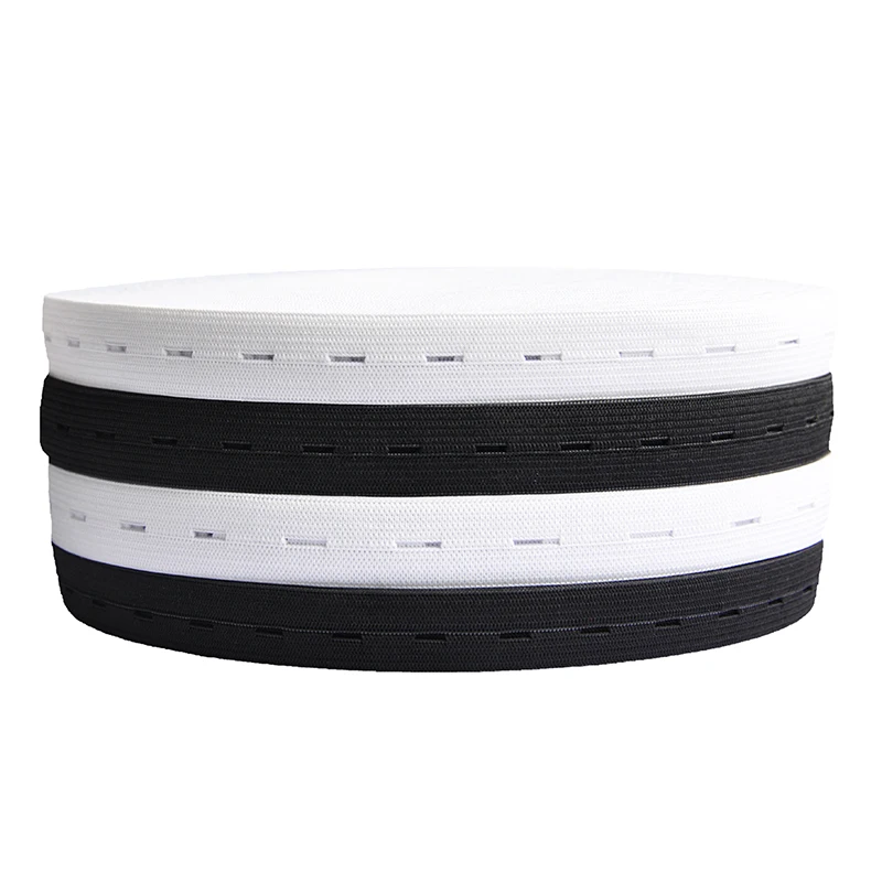 Comfortable Practical Durable Adjustable Buttonhole Elastic Band By The Yard For Belt Underwear Maternity Pants Material
Comfortable Practical Durable Adjustable Buttonhole Elastic Band By The Yard For Belt Underwear Maternity Pants Material
