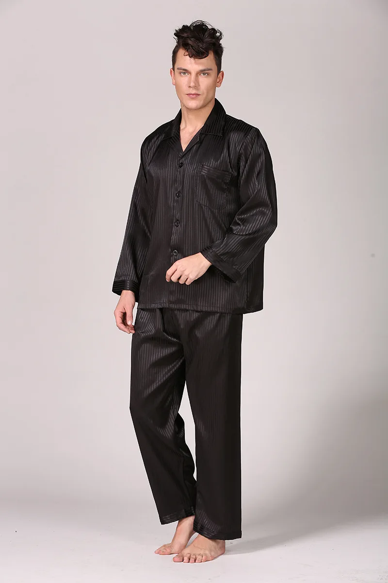 Silk Pajamas Pyjamas Men Sleepwear Modern Style Silk Homewear Satin Soft Cozy loungewear men nightwear
Silk Pajamas Pyjamas Men Sleepwear Modern Style Silk Homewear Satin Soft Cozy loungewear men nightwear