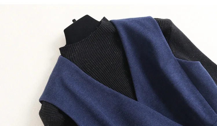 Two Peice Set for Women Office Lady Turtleneck Sweater+tank Dress Women Winter Outfits Two Piece Set Women Autumn Winter 2020
Two Peice Set for Women Office Lady Turtleneck Sweater+tank Dress Women Winter Outfits Two Piece Set Women Autumn Winter 2020