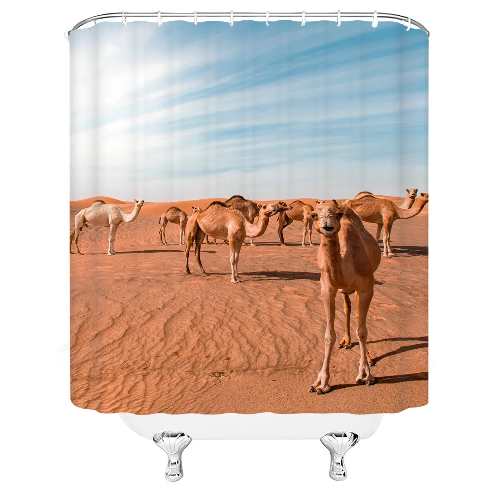3D Print Animal Shower Curtains Elephant Tiger Bathroom Curtains High Quality waterproof Shower Curtain Decor With 12 hooks
3D Print Animal Shower Curtains Elephant Tiger Bathroom Curtains High Quality waterproof Shower Curtain Decor With 12 hooks
