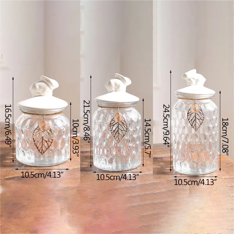 Home Decoration Accessories European Style Creative Candy Glass Storage Jar Ornament Organizer Storage Living Room Desktop Decor
Home Decoration Accessories European Style Creative Candy Glass Storage Jar Ornament Organizer Storage Living Room Desktop Decor