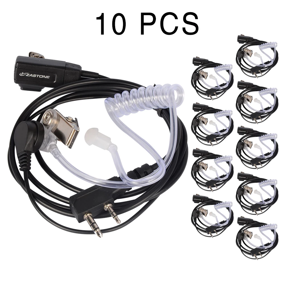 10 шт. Zastone Walkie Talkie Earpiece 2 Pin K Plug PTT Air для акустической трубки, наушников портативная радиогарнитура наушники для Baofeng
10 шт. Zastone Walkie Talkie Earpiece 2 Pin K Plug PTT Air для акустической трубки, наушников портативная радиогарнитура наушники для Baofeng