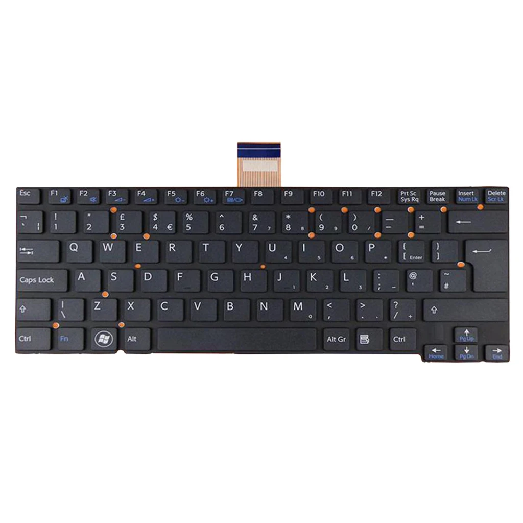 Replacement English UK Standard Keyboard for Sony 1311 SVT13115 SVT13114GXS SVT13116FXS SVT13118FXS SVT1313X9RS SVT13117 Laptop
Replacement English UK Standard Keyboard for Sony 1311 SVT13115 SVT13114GXS SVT13116FXS SVT13118FXS SVT1313X9RS SVT13117 Laptop