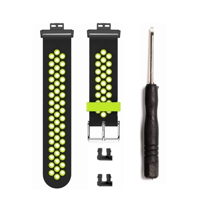 Two-tone Stomata Strap For -Huawei Watch Fit Smart Watches Soft Sport Waterproof Wrist Band Watchband Bracelet Accessories 
Two-tone Stomata Strap For -Huawei Watch Fit Smart Watches Soft Sport Waterproof Wrist Band Watchband Bracelet Accessories