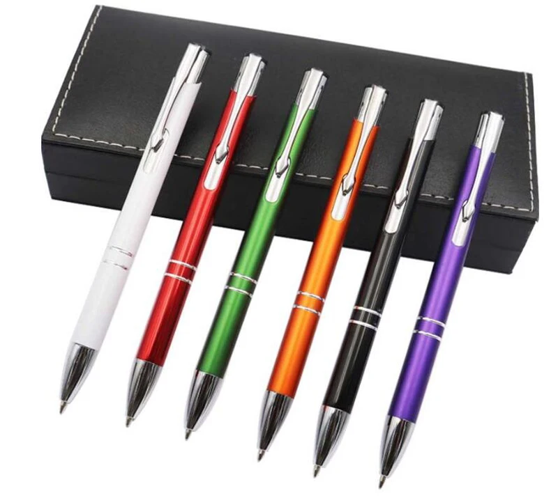 Wholesale 50PCS/Set Metal Ballpoint Pen Press Type Ballpoint Pens With Aluminum Materials
Wholesale 50PCS/Set Metal Ballpoint Pen Press Type Ballpoint Pens With Aluminum Materials