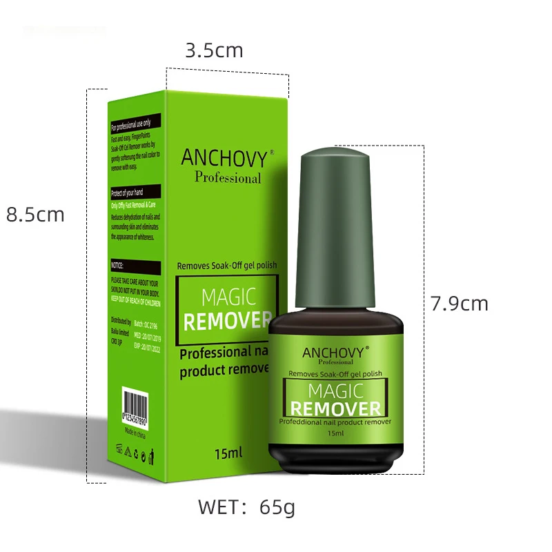 15ml Nail Gel Polish Magical Remover For Manicure Fast Clean Within 2-3 MINS Gel Nail Polish Remove Nail Art Lacque Tools TSLM1
15ml Nail Gel Polish Magical Remover For Manicure Fast Clean Within 2-3 MINS Gel Nail Polish Remove Nail Art Lacque Tools TSLM1