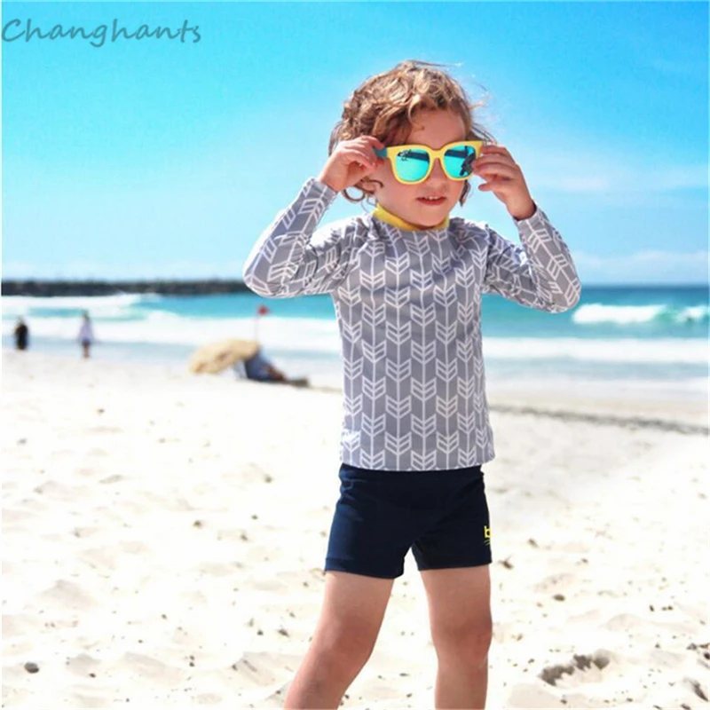 2-9 Y Boys Rash Guard Children Two Pieces Swimwear Gray Swimsuit Kids Bathing Suits Sandy Beachwear Swimming Pool Sunny
2-9 Y Boys Rash Guard Children Two Pieces Swimwear Gray Swimsuit Kids Bathing Suits Sandy Beachwear Swimming Pool Sunny