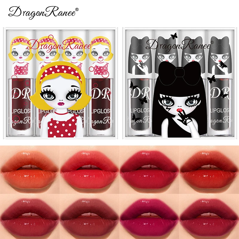 4 PCS/set Cute Mirror Watery Glossy Glass Lipstick Berry Color Lip Gloss Smooth Non-stick Waterproof Long-lasting Makeup
4 PCS/set Cute Mirror Watery Glossy Glass Lipstick Berry Color Lip Gloss Smooth Non-stick Waterproof Long-lasting Makeup