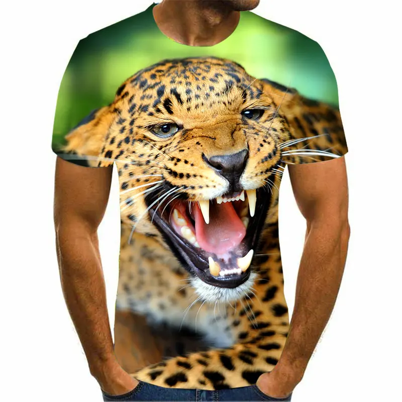 Men's short-sleeved shirt 3D printing summer men's T-shirt hip-hop new casual animal print O-neck T-shirt available in extra siz
Men's short-sleeved shirt 3D printing summer men's T-shirt hip-hop new casual animal print O-neck T-shirt available in extra siz
