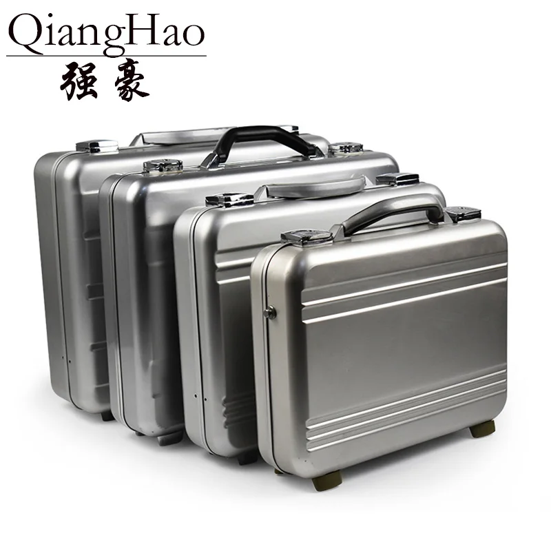 Aluminum alloy toolbox Suitcase Instrument box Equipment File Box Cosmetic Case Aluminum case Tool box with Sponge Free shipping
Aluminum alloy toolbox Suitcase Instrument box Equipment File Box Cosmetic Case Aluminum case Tool box with Sponge Free shipping