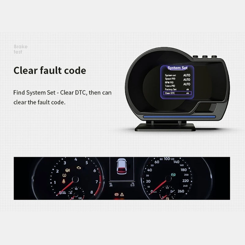 AP-6 HUD Head-Up Display OBD GPS Dual System Smart Gauge Driving Modified Stopwatch Speedometer Digital Meter
AP-6 HUD Head-Up Display OBD GPS Dual System Smart Gauge Driving Modified Stopwatch Speedometer Digital Meter