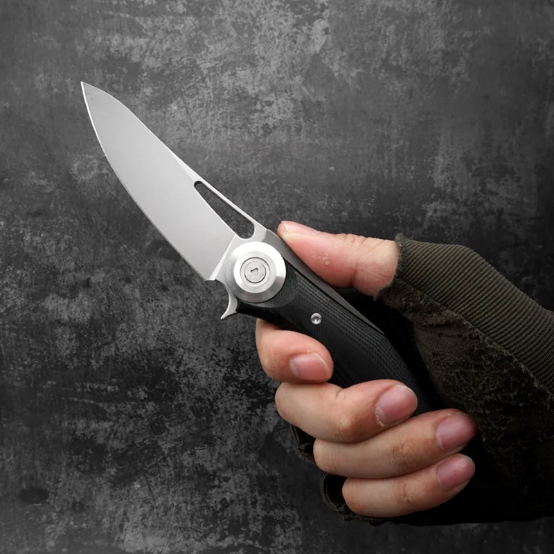 HWZBBEN Dark D2 Blade Folding Knife High Hardness Military Pocket Knife Outdoor Hiking Tactical Survival Knives EDC Hands Tools
HWZBBEN Dark D2 Blade Folding Knife High Hardness Military Pocket Knife Outdoor Hiking Tactical Survival Knives EDC Hands Tools