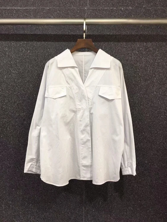2021 new women fashion straight casual solid color shirt trendy all-match top 930
2021 new women fashion straight casual solid color shirt trendy all-match top 930