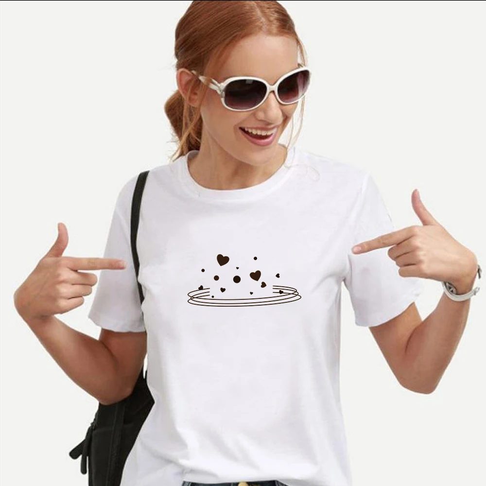 2021 New Summer O-neck Korean Fashion Casual Fashion Style Slim Short Sleeves Women tshirt Top Love T-Shirt
2021 New Summer O-neck Korean Fashion Casual Fashion Style Slim Short Sleeves Women tshirt Top Love T-Shirt