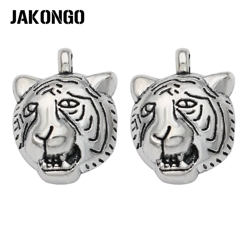 30pcs Tibetan Silver Plated Tiger Charms Pendants for Jewelry Making DIY Handmade Bracelet Accessories 17x13mm
30pcs Tibetan Silver Plated Tiger Charms Pendants for Jewelry Making DIY Handmade Bracelet Accessories 17x13mm