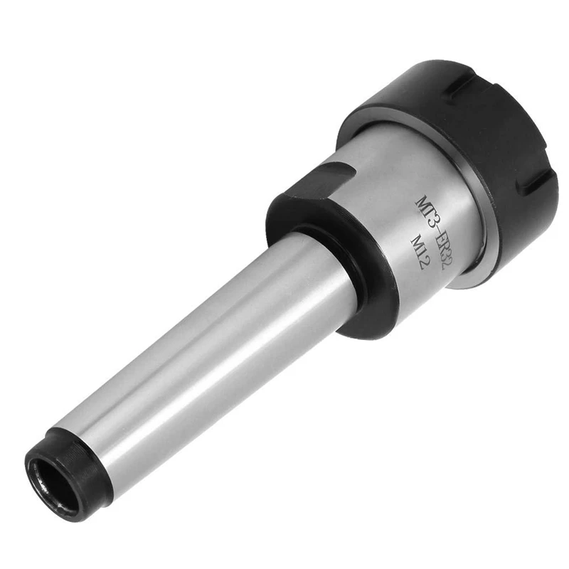 MT3 ER32 M12 Collet Chuck Set Morse Taper Holder + 6Pcs ER32 Spring Collets CNC Milling Tools Engraving Machine
MT3 ER32 M12 Collet Chuck Set Morse Taper Holder + 6Pcs ER32 Spring Collets CNC Milling Tools Engraving Machine