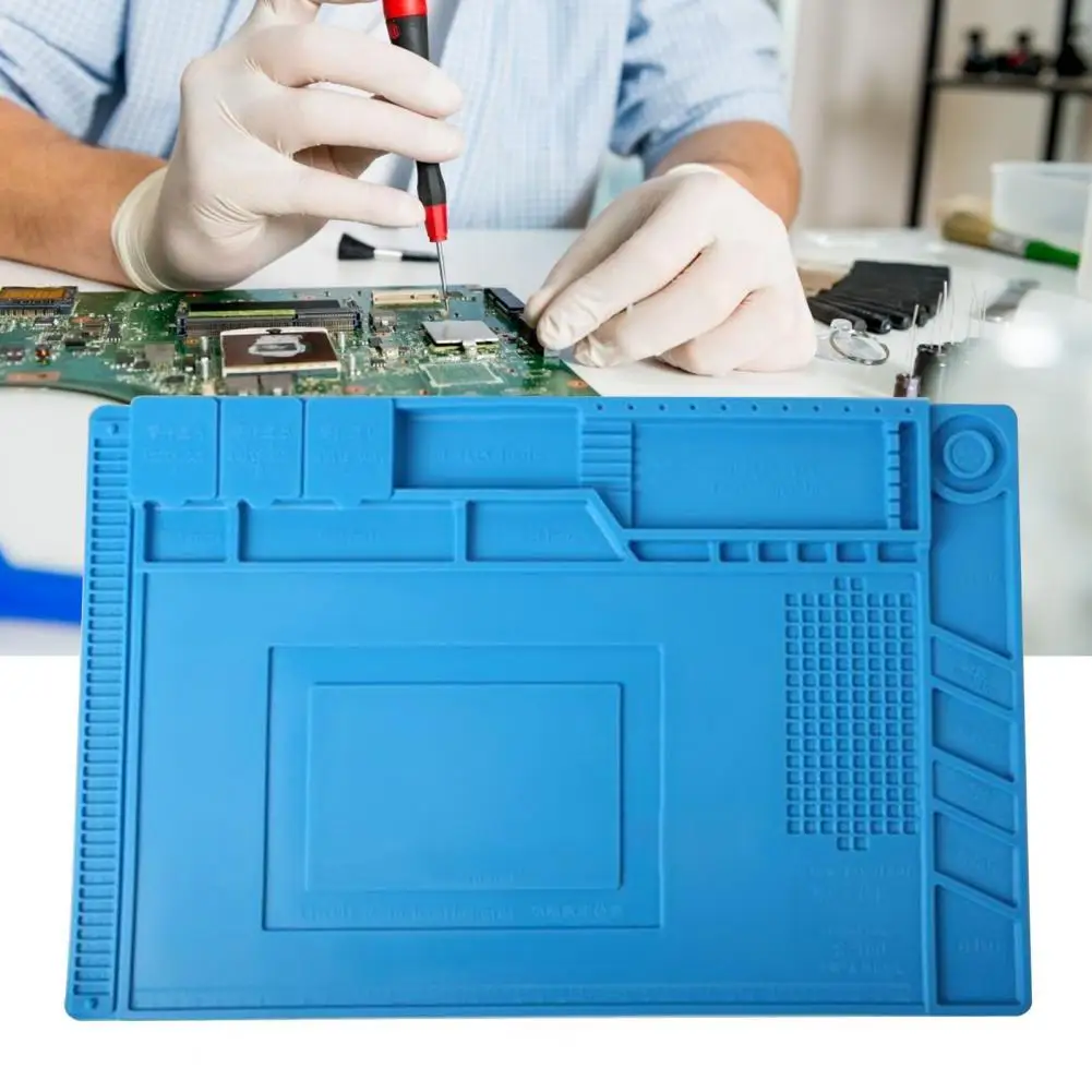 S-160 Heat Insulation Soldering Pad Magnetic Anti-static Maintenance Platform for BGA Welding Repair Station Welding tools
S-160 Heat Insulation Soldering Pad Magnetic Anti-static Maintenance Platform for BGA Welding Repair Station Welding tools