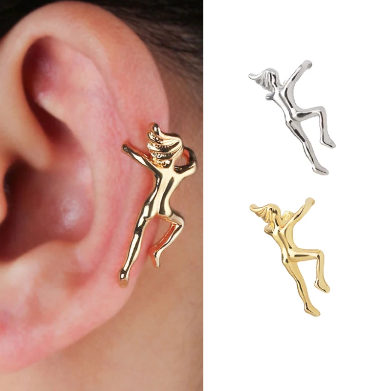 1 Pair High Quality Fashion Personality Climbing Human Shaped Clip Earring For Women Men Simple Style No Ear Hole Jewelry Gifts
1 Pair High Quality Fashion Personality Climbing Human Shaped Clip Earring For Women Men Simple Style No Ear Hole Jewelry Gifts