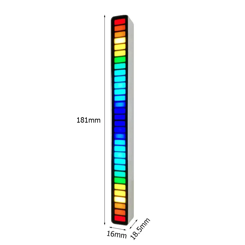 LED Car Strips Light 32 Beads Colorful Voice Control Atmosphere Music Desktop Decorative Rhythm Lamp Voice Control
LED Car Strips Light 32 Beads Colorful Voice Control Atmosphere Music Desktop Decorative Rhythm Lamp Voice Control