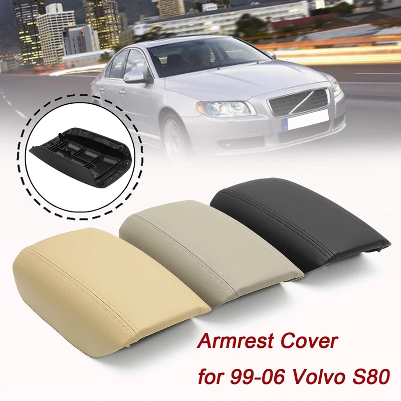 Car Center Console Leather Armrest Box Cover Storage Cover For Volvo S80 1999-2006
Car Center Console Leather Armrest Box Cover Storage Cover For Volvo S80 1999-2006