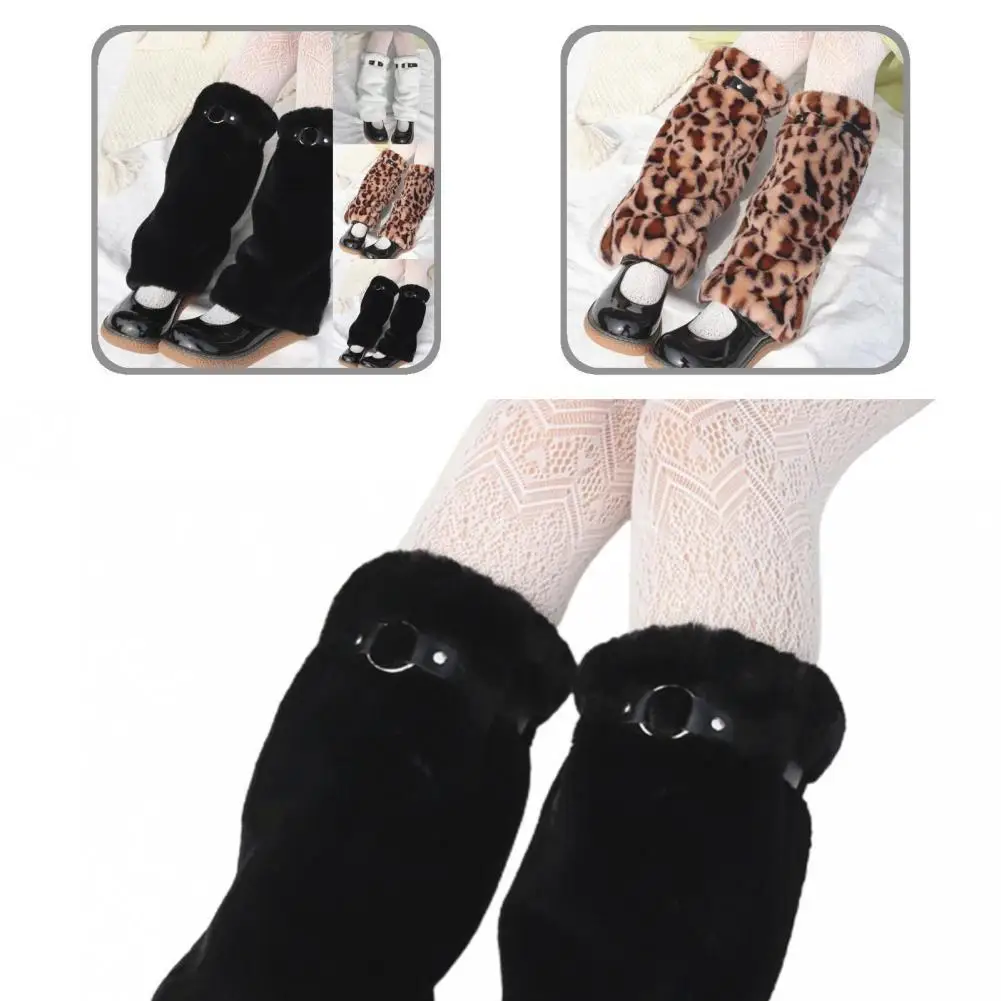 Removable Strap Autumn Winter Solid Color Adjustable Leg Warmers for Office 
Removable Strap Autumn Winter Solid Color Adjustable Leg Warmers for Office