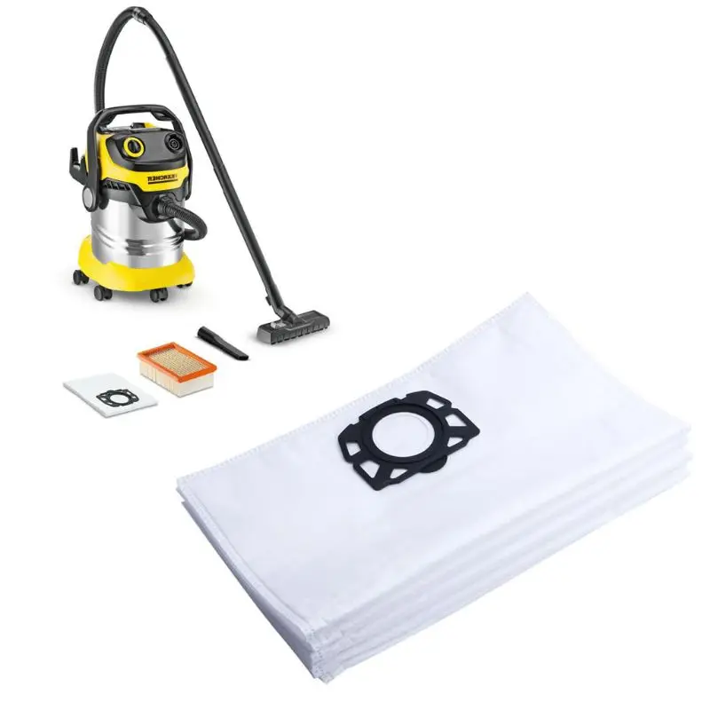 Мешки для пыли одноразовые для пылесоса Karcher MV4 MV5 MV6 WD4 WD5 WD6, 10 шт.
Мешки для пыли одноразовые для пылесоса Karcher MV4 MV5 MV6 WD4 WD5 WD6, 10 шт.