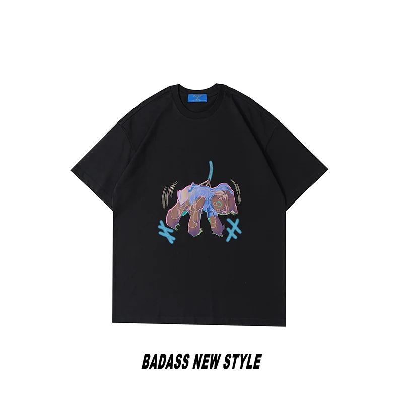 Men Cool Summer Loose Men/Women T-Shirt Casual Short Sleeve Print T-Shirt HipHop High Street Cartoon T-Shirt Tops Tee Shirt
Men Cool Summer Loose Men/Women T-Shirt Casual Short Sleeve Print T-Shirt HipHop High Street Cartoon T-Shirt Tops Tee Shirt