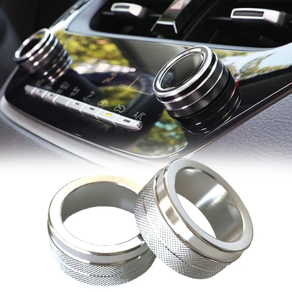 2pcs AC Knob Covers Trim For Toyota Corolla 2019-2021 Silver Aluminum Central Console AC Knob Cover Trim
2pcs AC Knob Covers Trim For Toyota Corolla 2019-2021 Silver Aluminum Central Console AC Knob Cover Trim