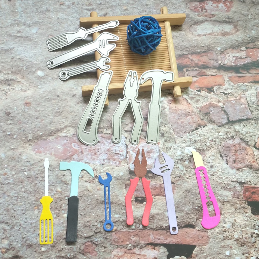 New 6 commonly used tools, metal cutting moulds, scrapbooks, decorative relief photo albums, decorative cards, DIY handicrafts
New 6 commonly used tools, metal cutting moulds, scrapbooks, decorative relief photo albums, decorative cards, DIY handicrafts