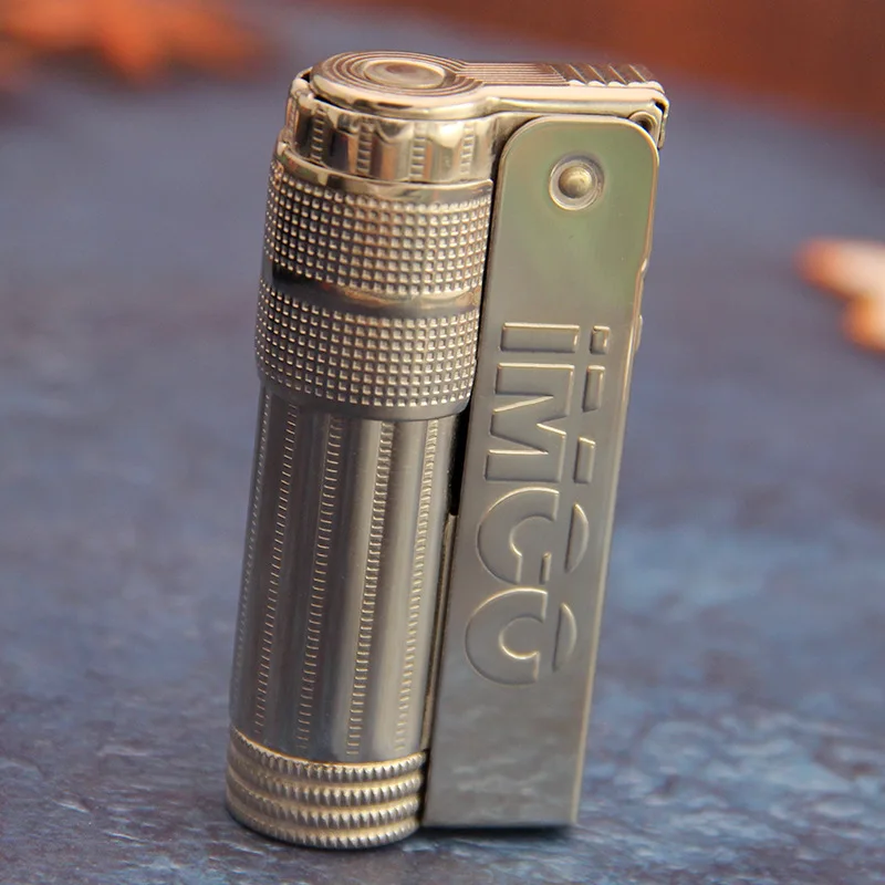 IMCO 6700 Kerosene Lighter Windproof Creative Personality Retro Grinding Wheel Stainless Steel Antique Gift
IMCO 6700 Kerosene Lighter Windproof Creative Personality Retro Grinding Wheel Stainless Steel Antique Gift