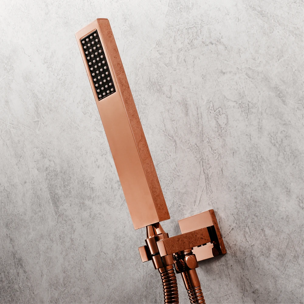 M Boenn Rose Gold Polished Music Rain Shower Systems Thermostatic Tap LED Shower Head Bathroom Faucet Brass Concealed Bath Mixer
M Boenn Rose Gold Polished Music Rain Shower Systems Thermostatic Tap LED Shower Head Bathroom Faucet Brass Concealed Bath Mixer