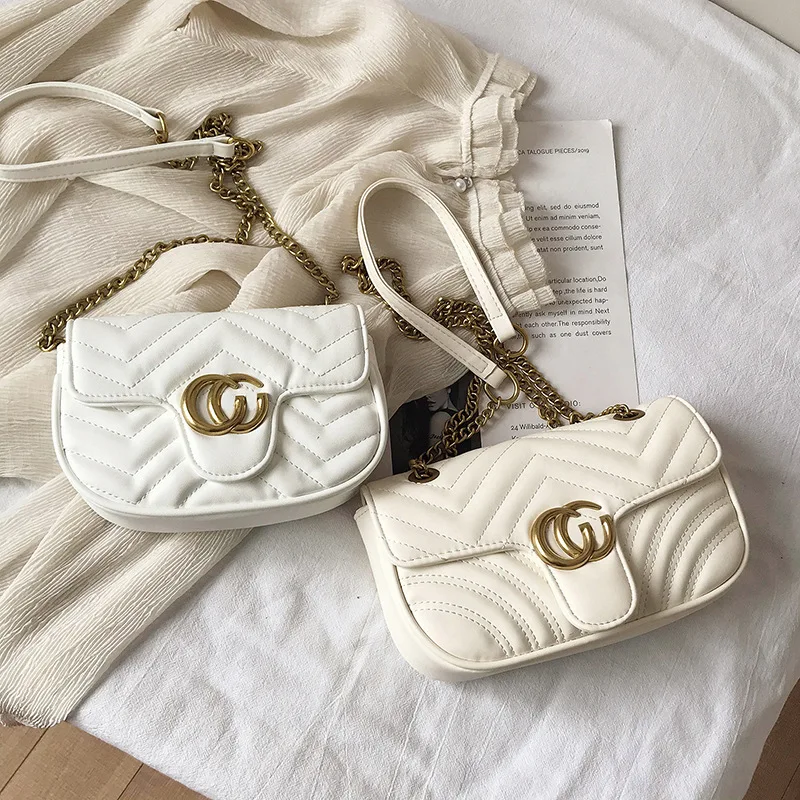 NEW 2021 Fashion Women's Evening Messenger Bag Female Shoulderbag PU Leather Golden Chain Logo
NEW 2021 Fashion Women's Evening Messenger Bag Female Shoulderbag PU Leather Golden Chain Logo