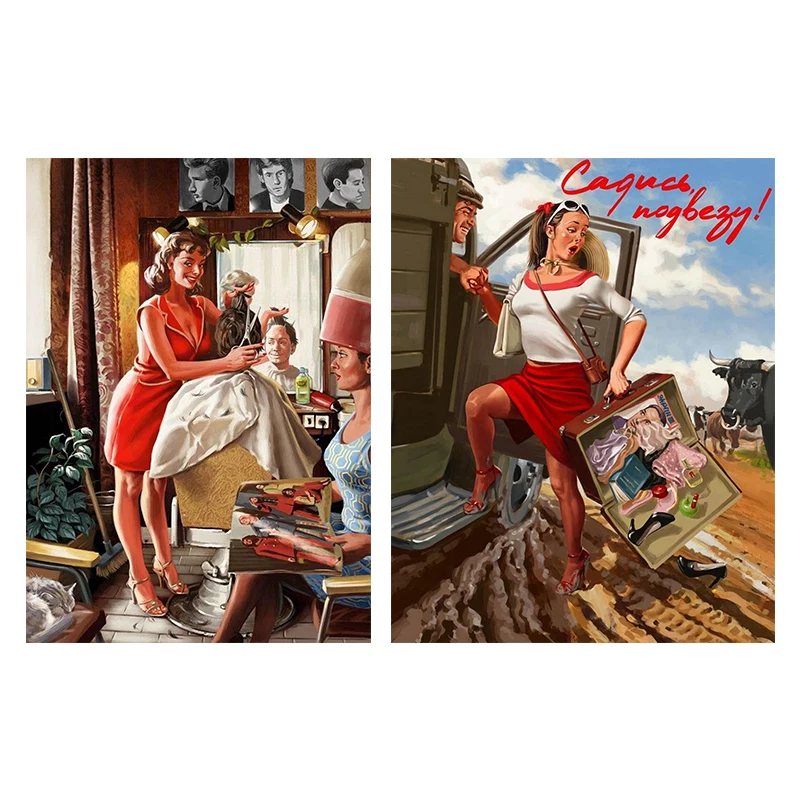 Винтажный постер Three Ratels, 25 см, СССР, СССР, советский русский, красивые сексуальные девушки, картина «сделай сам», наклейка на стену
Винтажный постер Three Ratels, 25 см, СССР, СССР, советский русский, красивые сексуальные девушки, картина «сделай сам», наклейка на стену