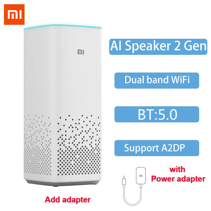 Xiaomi AI Speaker 2 Gen Bluetooth-совместимый WiFi голосовой пульт дистанционного управления искусственный Интеллектуальный динамик умный музыкальный пле...
Xiaomi AI Speaker 2 Gen Bluetooth-совместимый WiFi голосовой пульт дистанционного управления искусственный Интеллектуальный динамик умный музыкальный пле...