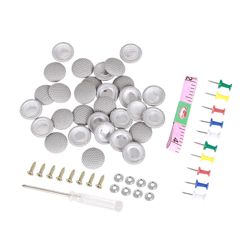50pcs Headliner Ceiling Cloth Fixing Screw Cap Button Roof Repair Buckle for Truck Car Van with Screwdriver Car Interior Roof
50pcs Headliner Ceiling Cloth Fixing Screw Cap Button Roof Repair Buckle for Truck Car Van with Screwdriver Car Interior Roof