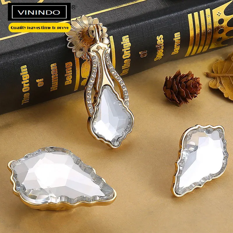 Diamond Crystal Handle K Gold Inlaid Diamonds Wardrobe Window Handle Single Hole Drawer Cabinet Handle Household Hardware
Diamond Crystal Handle K Gold Inlaid Diamonds Wardrobe Window Handle Single Hole Drawer Cabinet Handle Household Hardware