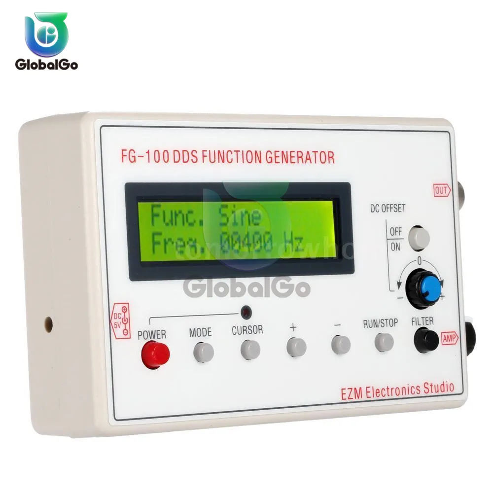 FG 100 DDS функция генератор сигналов счетчик частоты 1 Гц 500 кГц|Генераторы сигнала| |