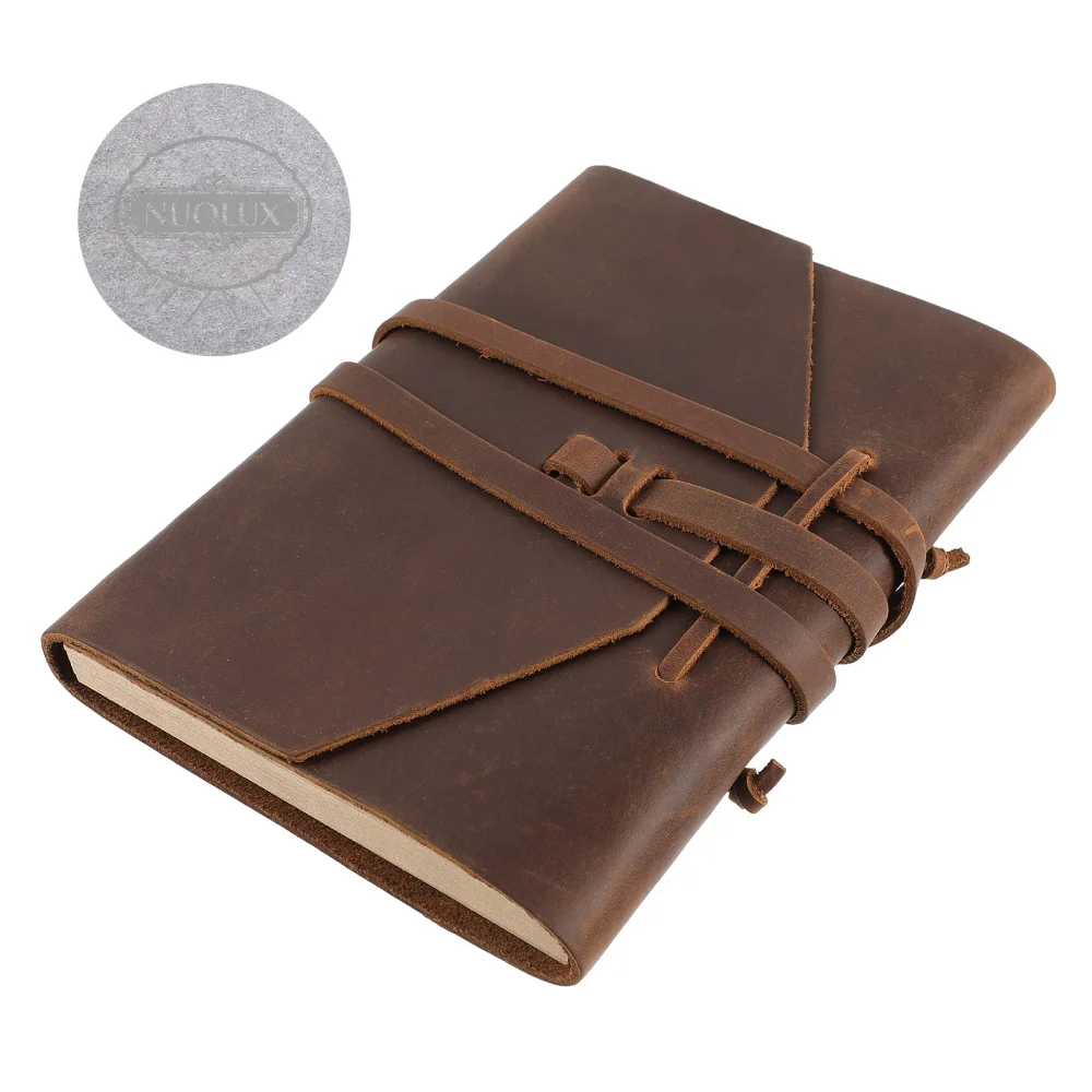 NUOLUX Leather Journal Vintage Style Writing Notebook Travel Diary Art Sketchbook for Girls and Boys
NUOLUX Leather Journal Vintage Style Writing Notebook Travel Diary Art Sketchbook for Girls and Boys